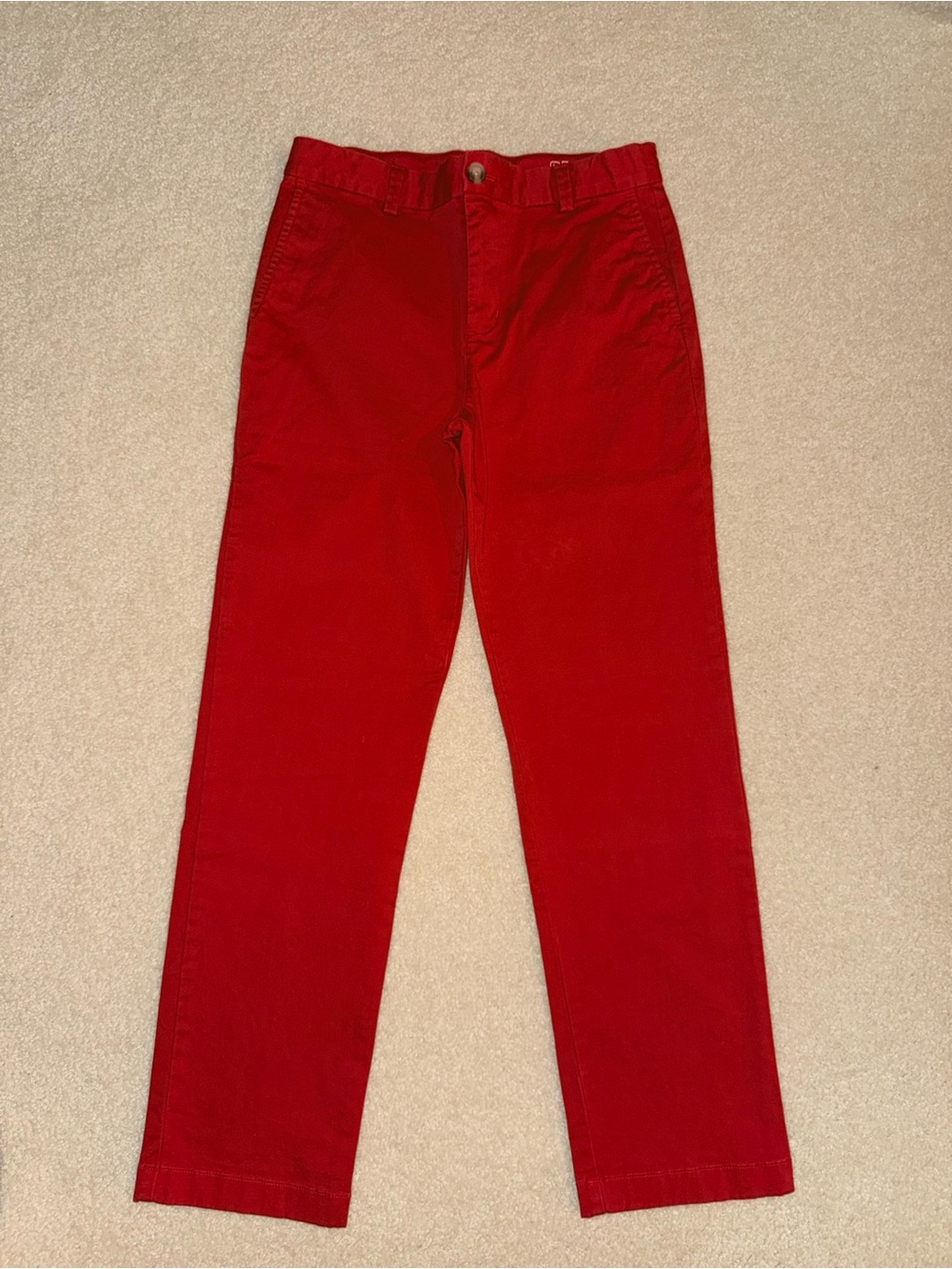 Boys Vineyard Vines Red Chinos